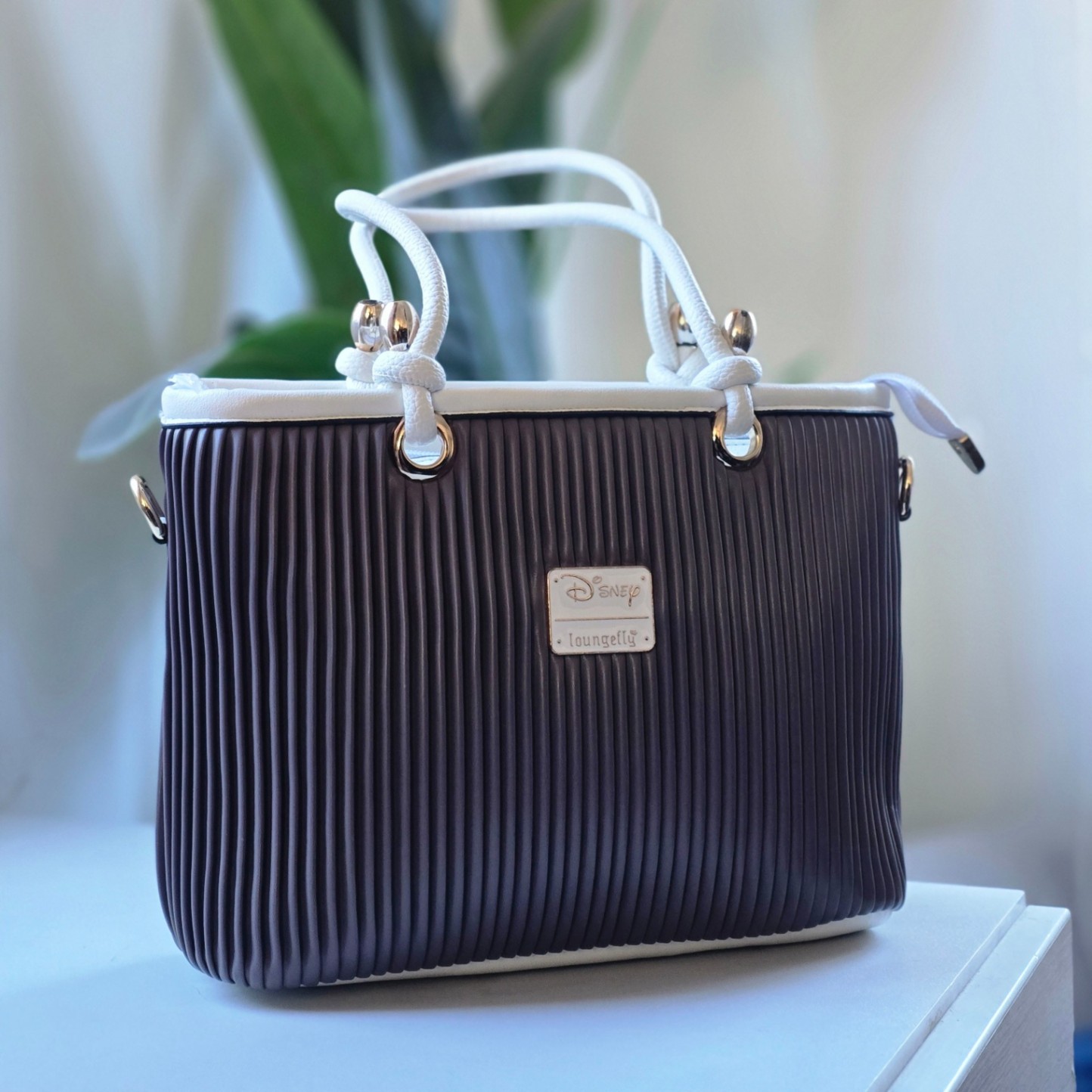 Disney Loungefly Pleated Handbag