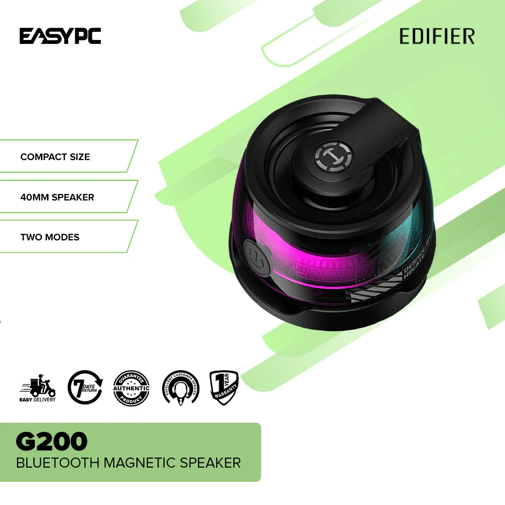 Edifier G200 Bluetooth Magnetic Portable Speaker