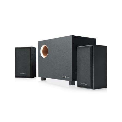 MICROLAB M105BT 2.1 Multimedia Speaker – 10W RMS, Bluetooth, USB & SD