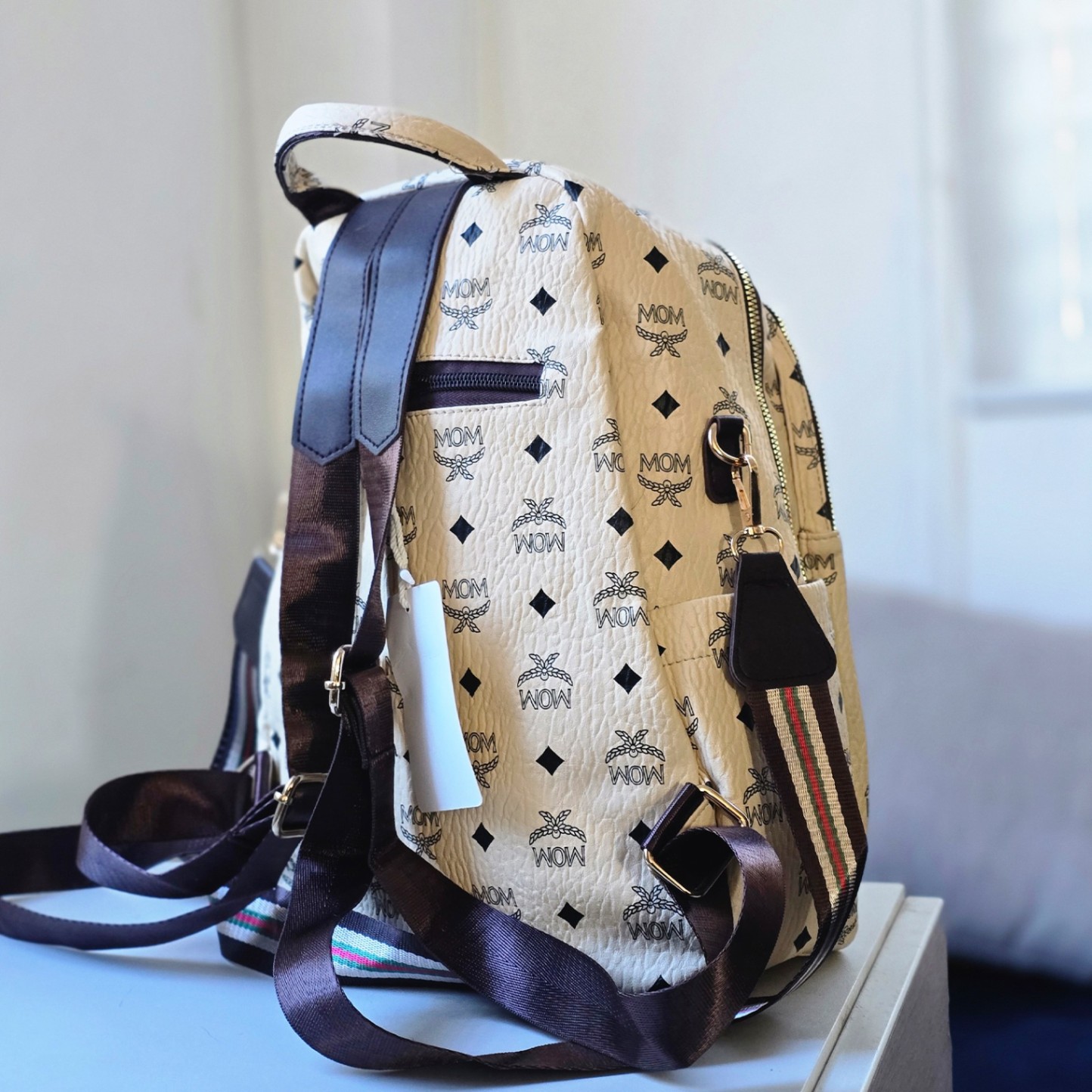 MOM Printed Ladies Backpack