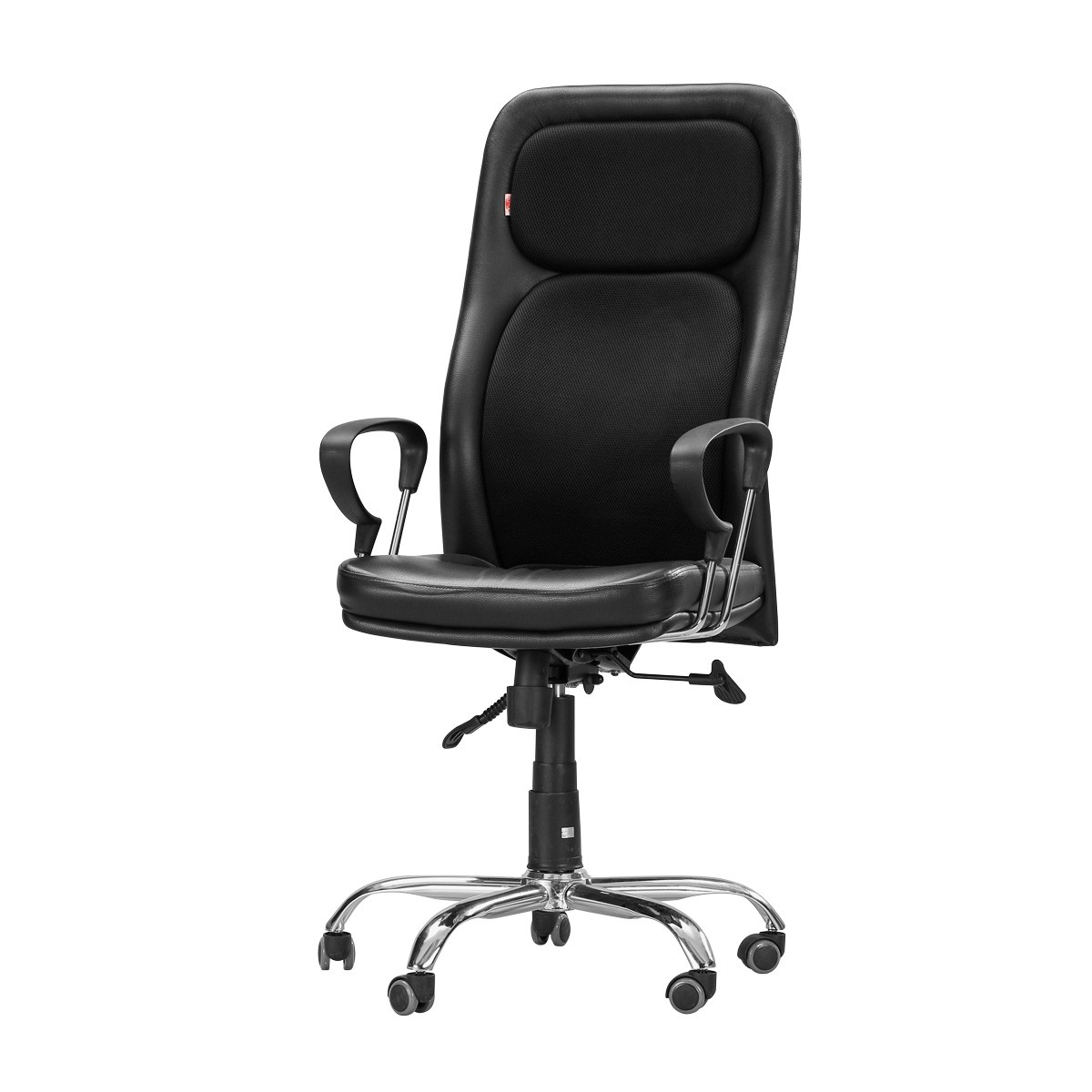 Regal Furniture Premium High-Back Executive Revolving Chair - Ergonomic Black Office Boss Chair