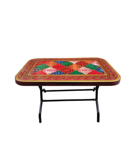 RFL Dining Table 4 Seat Semi Rtg S/L Print Rex Pro – Rose Wood (RW)