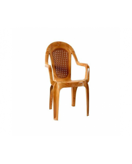 RFL Polypropylene Fit Royal Chair - Sandal Wood Finish